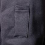 Handy scribe pocket on Black Stallion TruGuard™ 200 Cotton Hoodie #JF1331BK